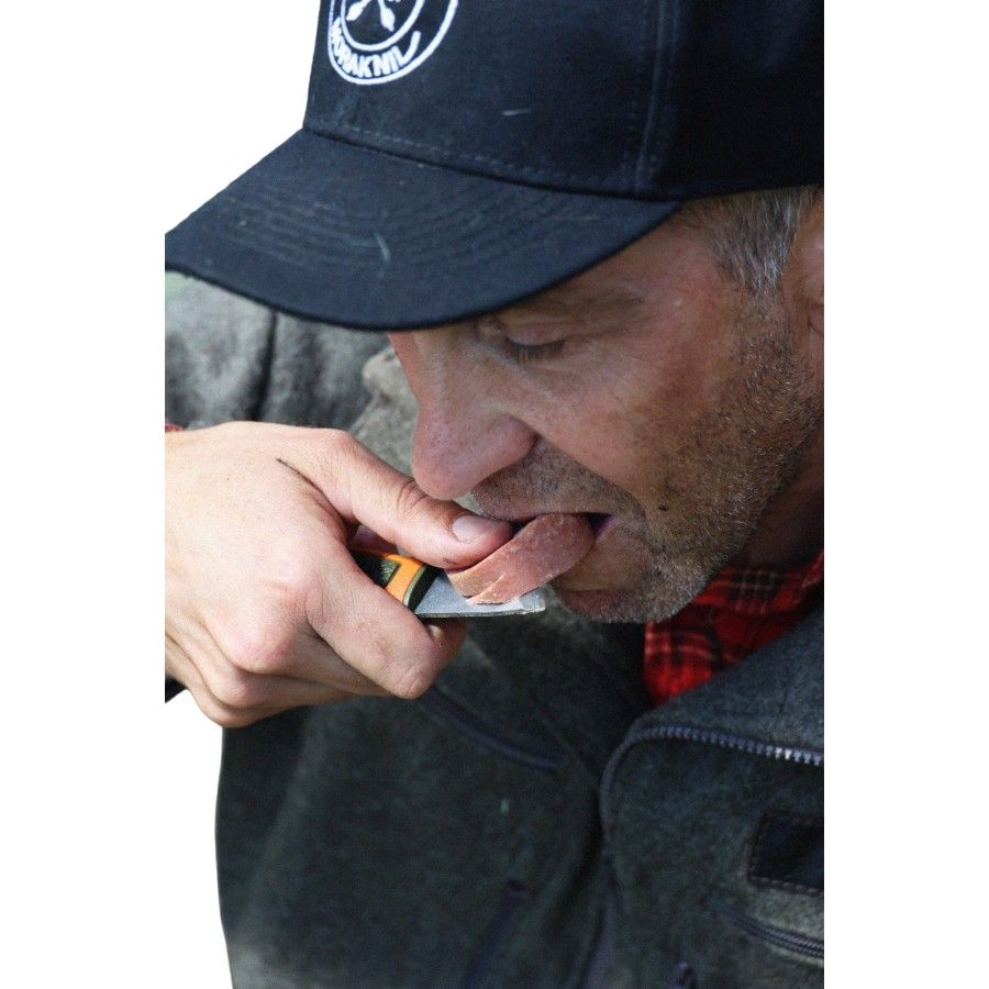 Morakniv Eldris With Belt Loop (S), nó? outdoorowy, pomara?czowy/zielony