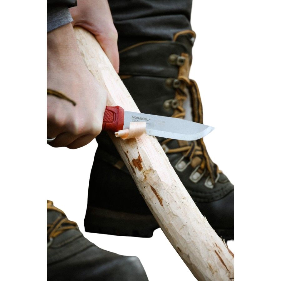 Morakniv Gansberg (S), ulkoilupuukko, punainen