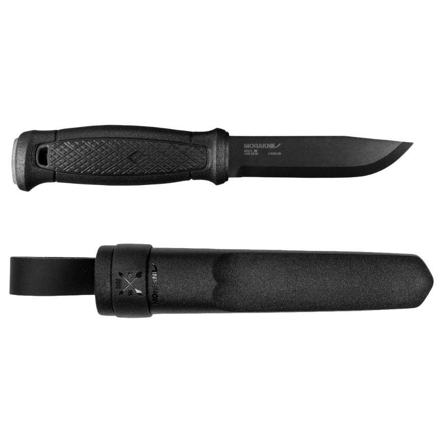 Morakniv Garberg Blackblade Con Funda De Polímero (C), cuchillo, negro
