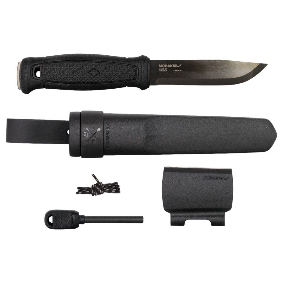Morakniv Garberg Blade With Survival Kit (C), cuțit cu mai multe lame, negru
