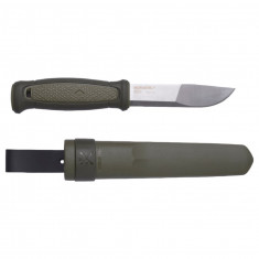 Morakniv Kansbol Med Polymer Slida (S), friluftskniv, grön