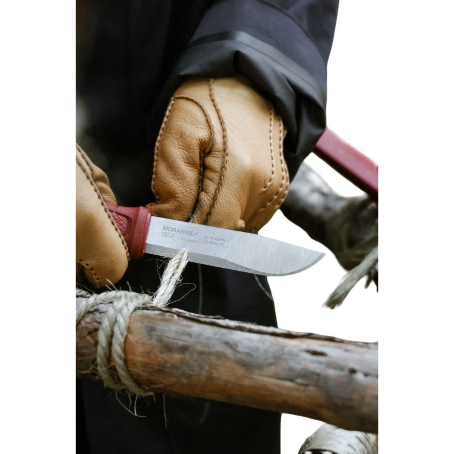 Morakniv Kansbol (S), cuchillo de exterior, rojo