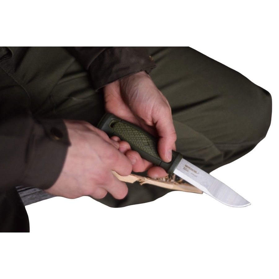 Morakniv Kansbol With Polymer Sheath (S), nó? outdoorowy, zielony