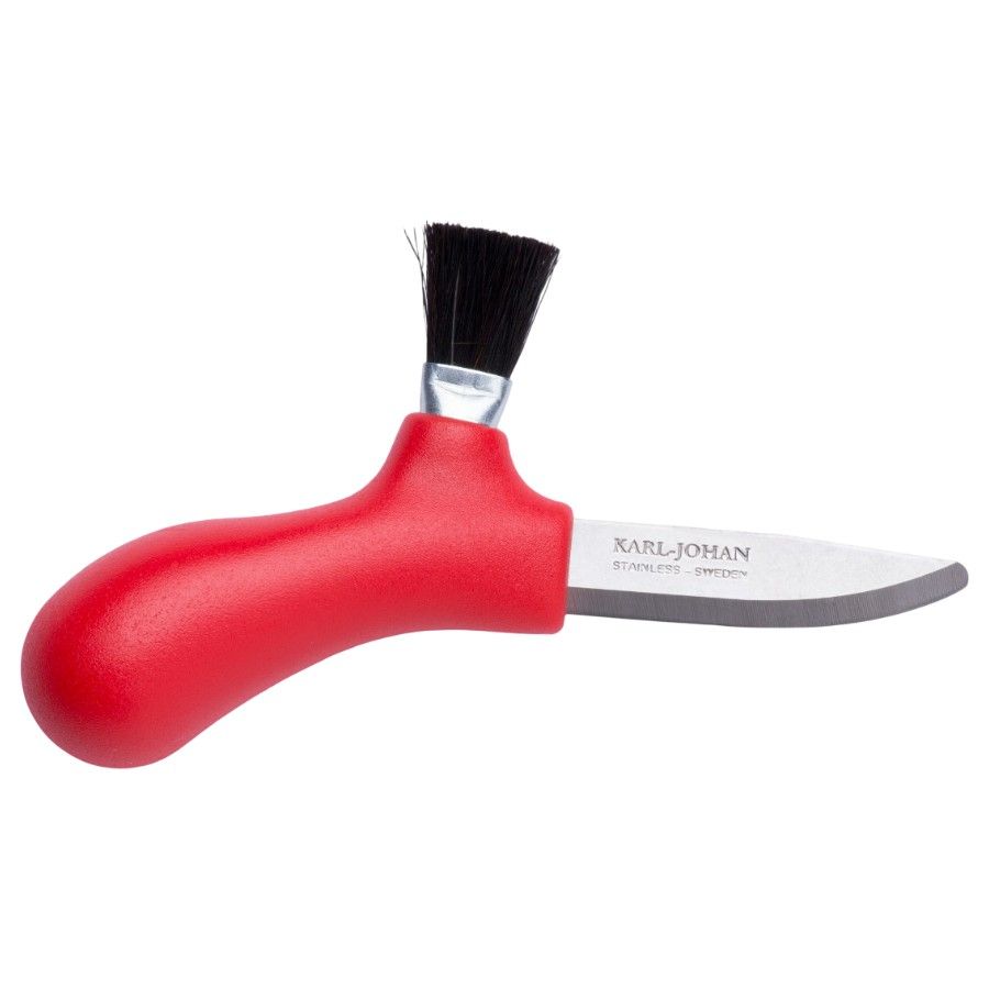 Morakniv Karl-Johan (S), gombakés, piros