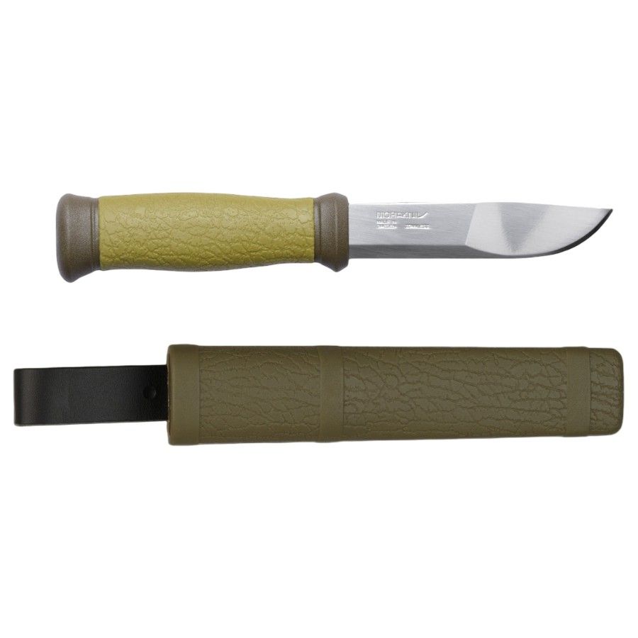 Morakniv Mora 2000 (S), jaktkniv, grön