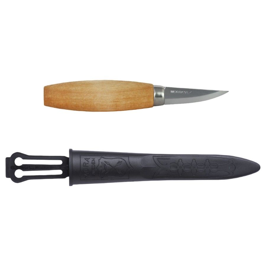 Morakniv Woodcarving 120 (LC), strumento per intaglio, naturale