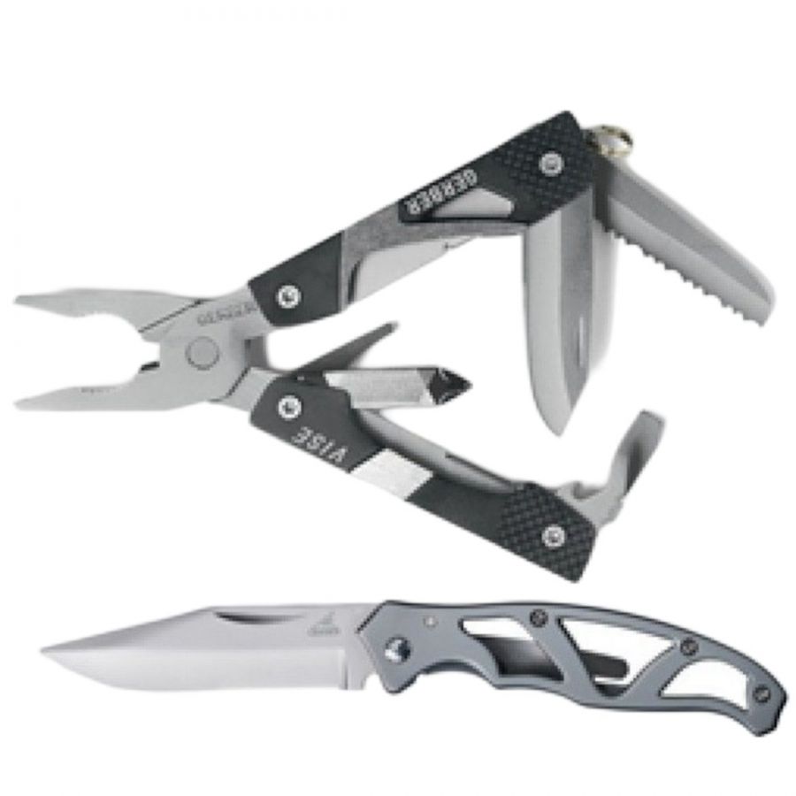 Morsa Gerber + Mini Paraframe, multiferramenta