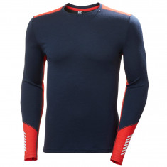 Helly Hansen Lifa Merino Midweight Crew, koszulka termoaktywna, męska, granatowa