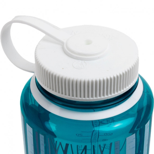 Nalgene boca larga sustentável, garrafa de bebida, 1000 ml, floresta de paisagem