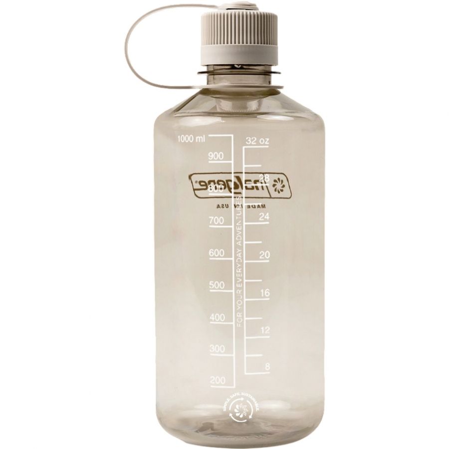 Nalgene narrow mouth sustain, fľaša na pitie, 1000 ml, béžová