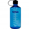 Nalgene narrow mouth sustain, fľaša na pitie, 1000 ml, modrá