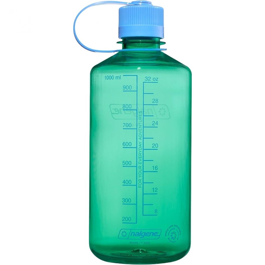 Nalgene narrow mouth sustain, fľaša na pitie, 1000 ml, pastelovo zelená
