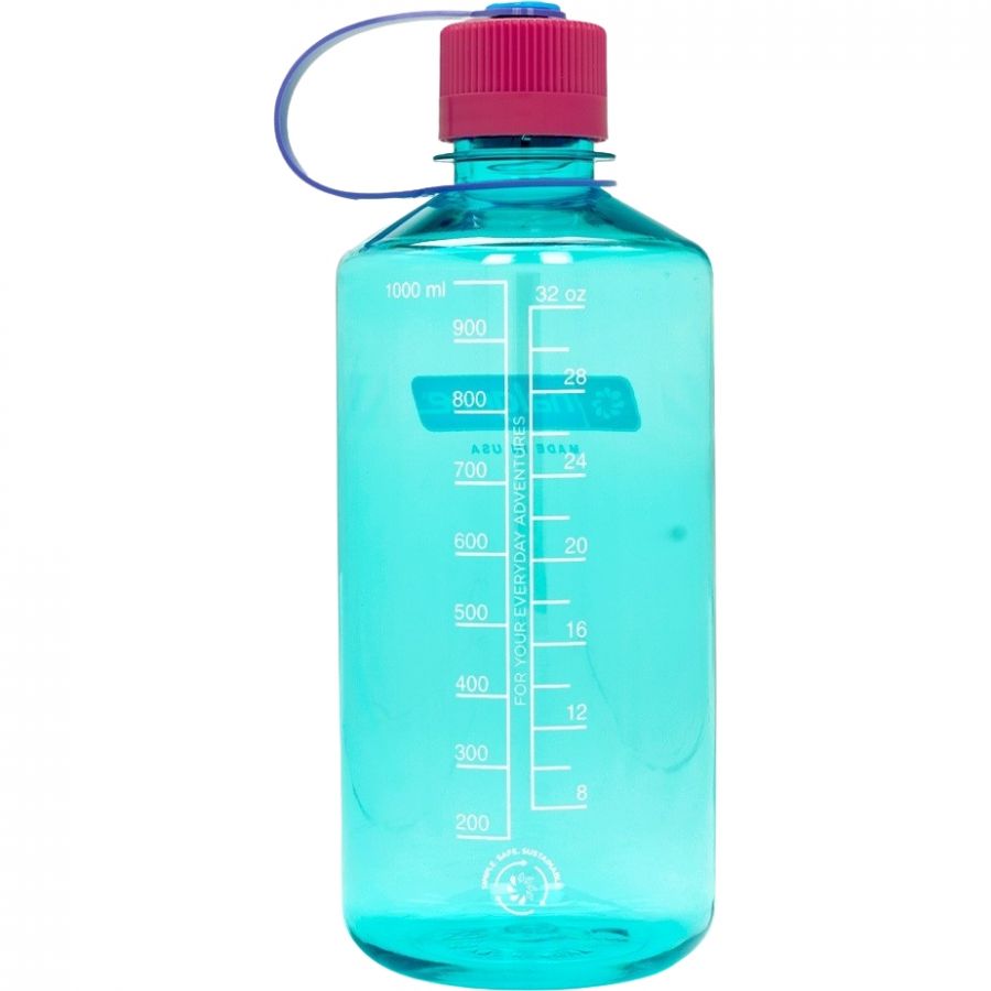 Nalgene narrow mouth sustain, fľaša na pitie, 1000 ml, tyrkysová