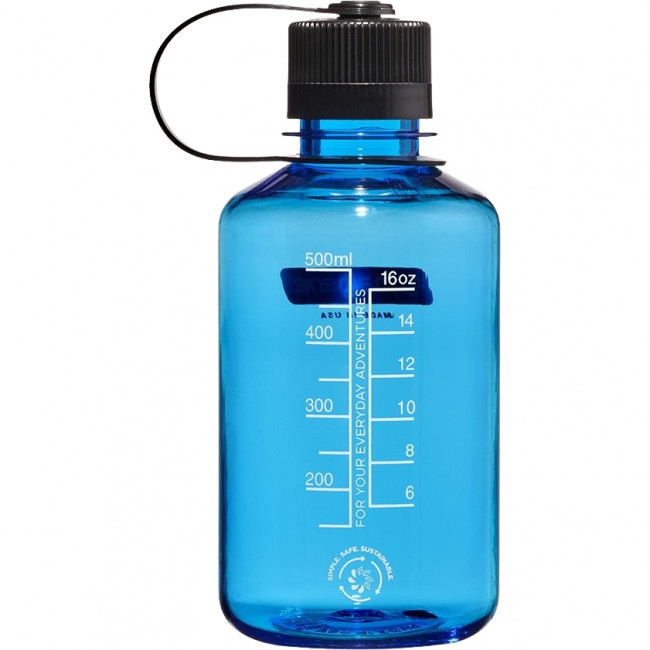 Nalgene narrow mouth sustain, fľaša na pitie, 500 ml, bridlicová