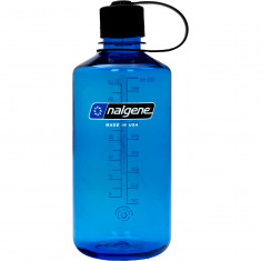Nalgene narrow mouth sustain, láhev na pití, 1000 ml, modrá