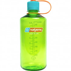 Nalgene narrow mouth sustain, láhev na pití, 1000 ml, zelená