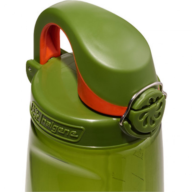 Nalgene OTF Sustain, butelka do picia, 650 ml, zielona/pomarańczowa