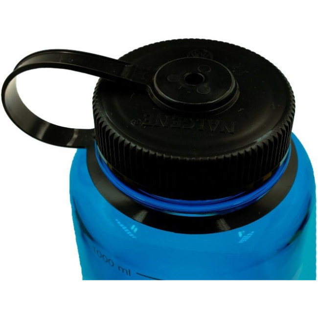Nalgene wide mouth sustain, borraccia, 1000 ml, blu