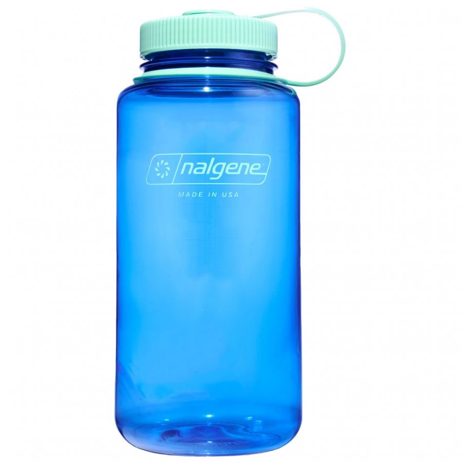 Nalgene wide mouth sustain, bottle, 1000 ml, cornflower blue