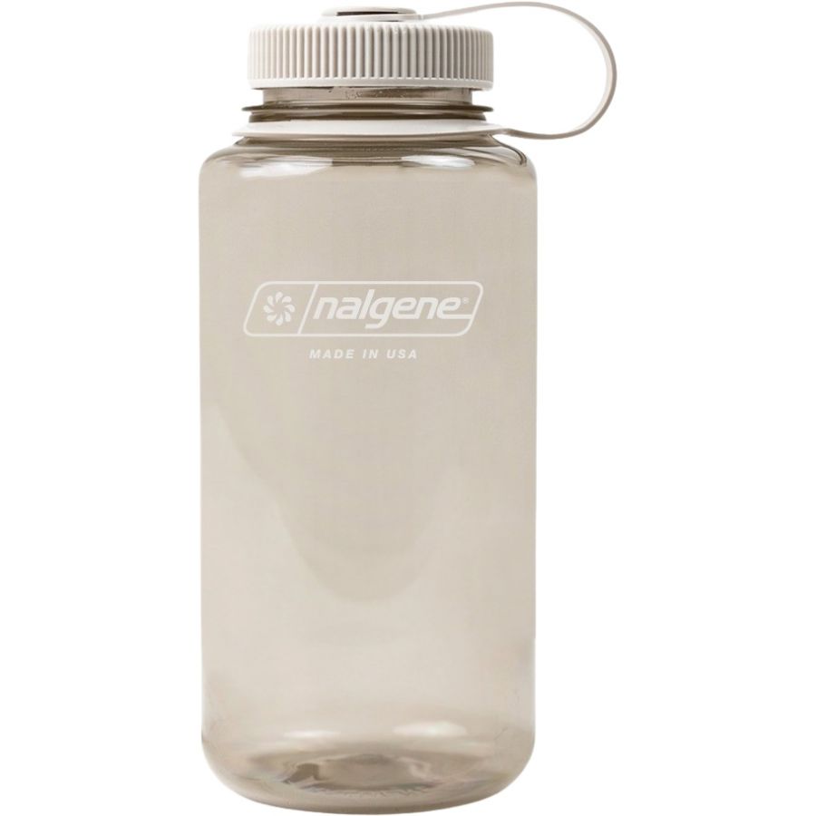 Nalgene wide mouth sustain, butelka do picia, 1000 ml, be?owy