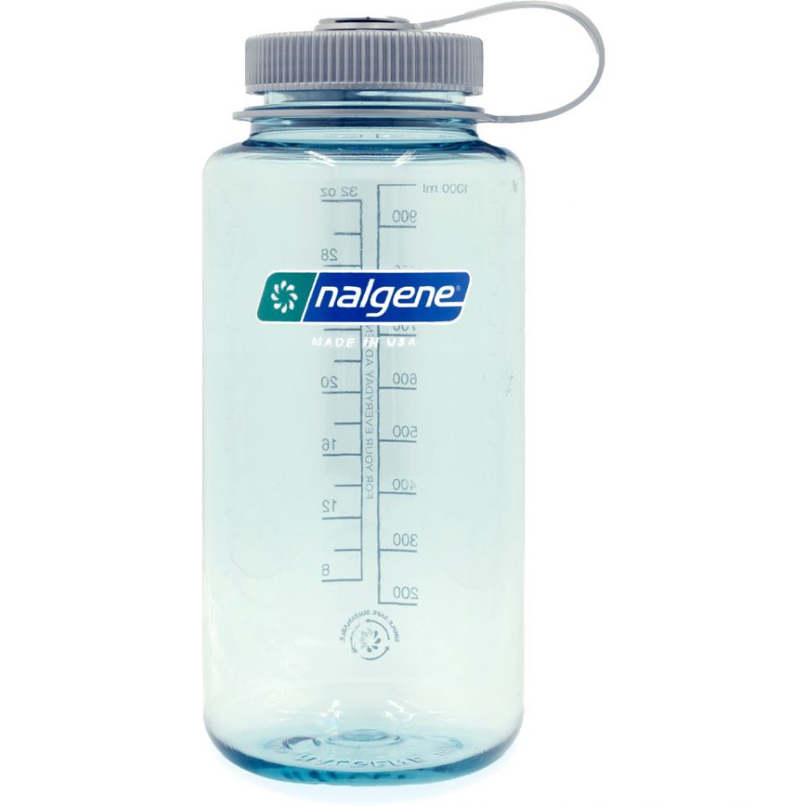 Nalgene wide mouth sustain, butelka do picia, 1000 ml, przezroczysta