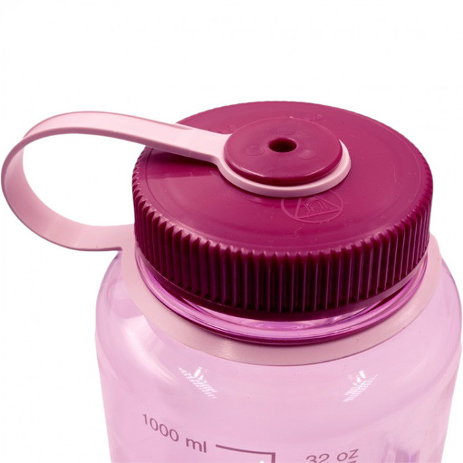 Nalgene wide mouth sustain, butelka do picia, 1000 ml, ró?owy