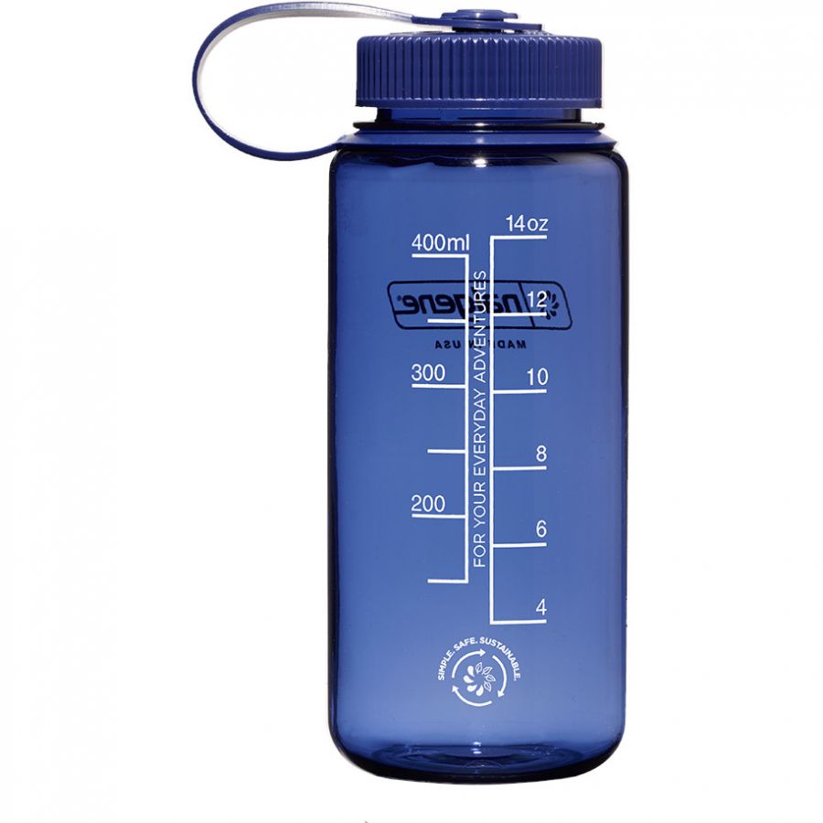 Nalgene wide mouth sustain, butelka do picia, 500 ml, denim