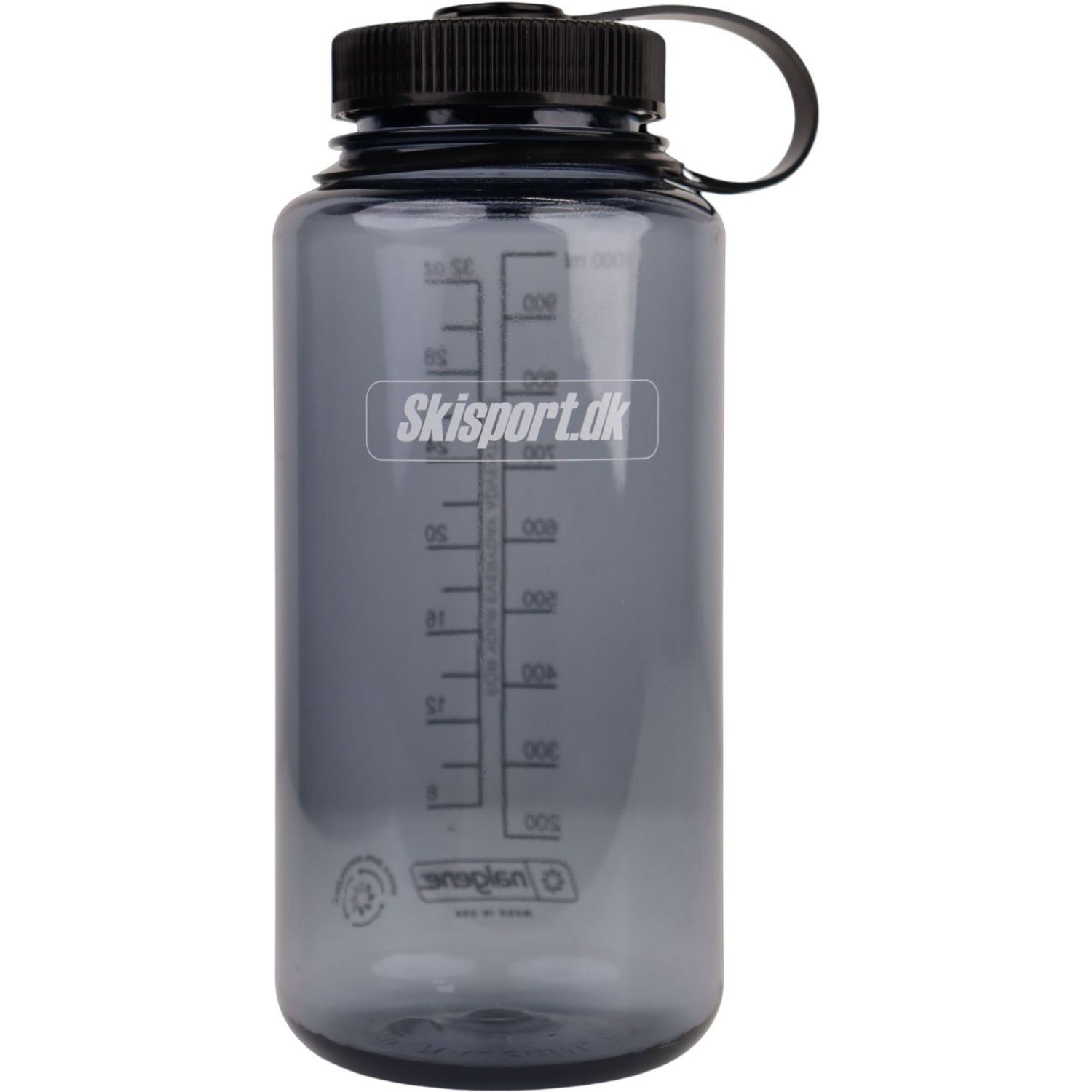 Nalgene wide mouth sustain, drikkedunk, 1000 ml, Skisport.dk, grå