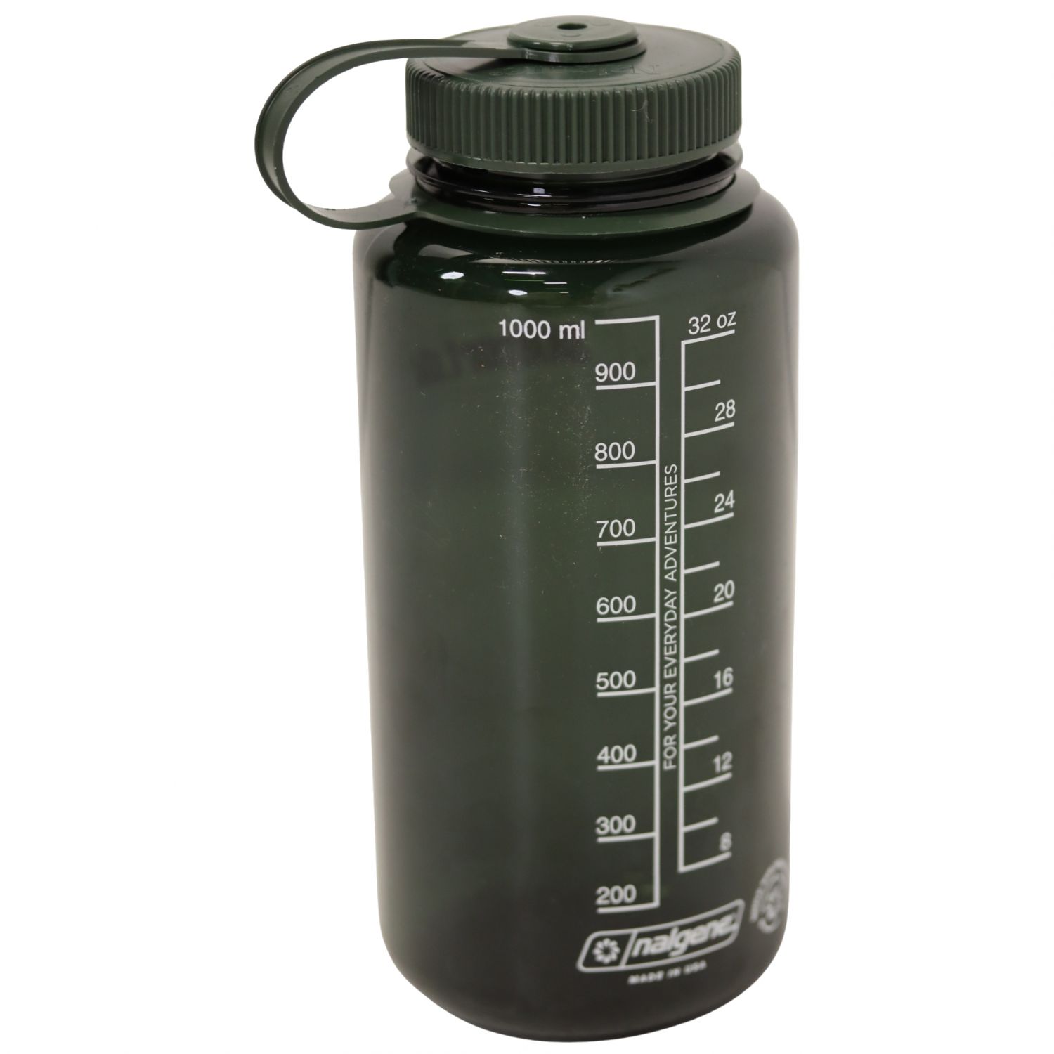 Nalgene wide mouth sustain, drikkedunk, 1000 ml, Skisport.dk, grøn