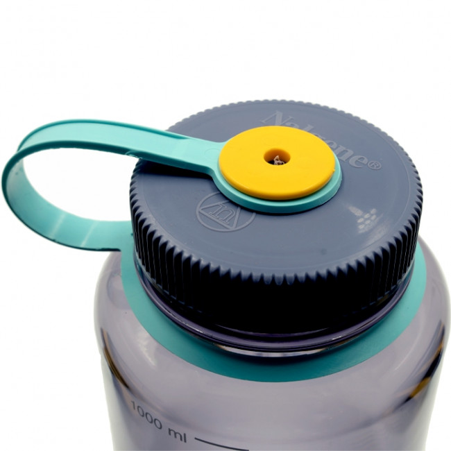Nalgene wide mouth sustain, fľaša na pitie, 1000 ml, baklažán