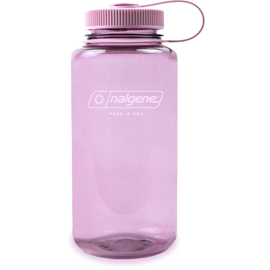 Nalgene wide mouth sustain, fľaša na pitie, 1000 ml, čerešňa