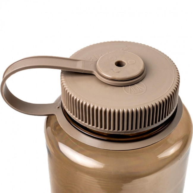 Nalgene wide mouth sustain, fľaša na pitie, 1000 ml, hnedá