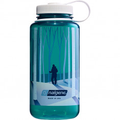 Nalgene wide mouth sustain, fľaša na pitie, 1000 ml, landscape forest