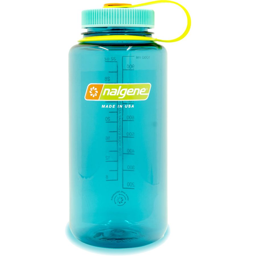 Nalgene wide mouth sustain, fľaša na pitie, 1000 ml, modrá
