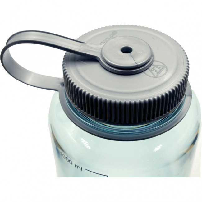 Nalgene wide mouth sustain, fľaša na pitie, 1000 ml, priehľadná