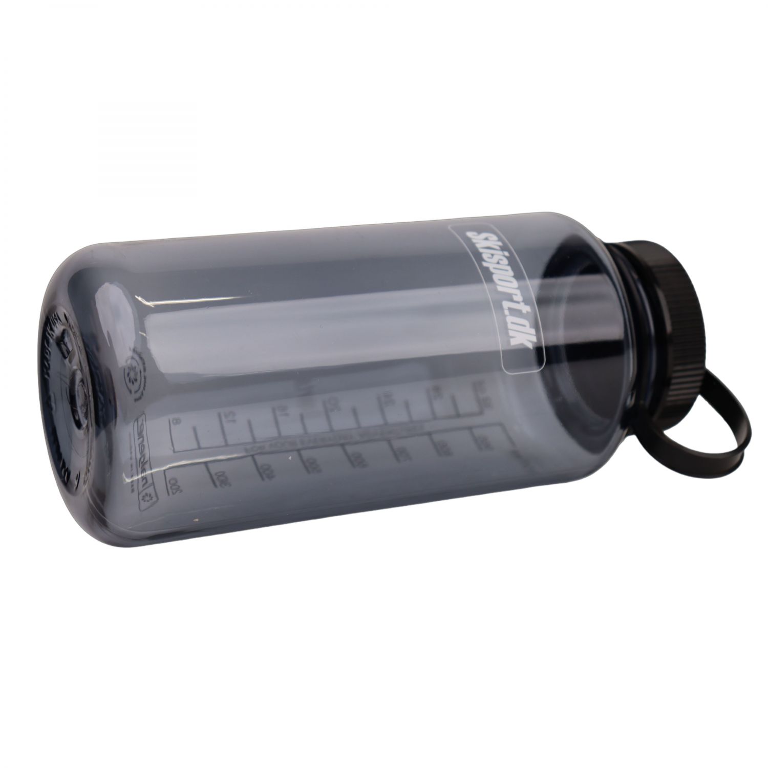 Nalgene wide mouth sustain, fľaša na pitie, 1000 ml, Skisport.dk, sivá