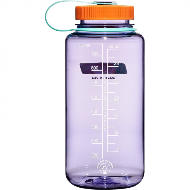 Nalgene wide mouth sustain, fľaša na pitie, 1000 ml, svetlo fialová