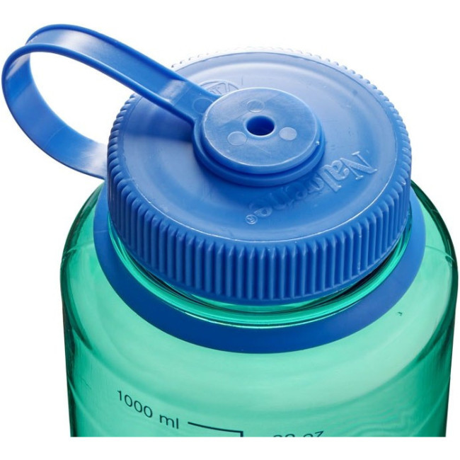 Nalgene wide mouth sustain, fľaša na pitie, 1000 ml, zelená