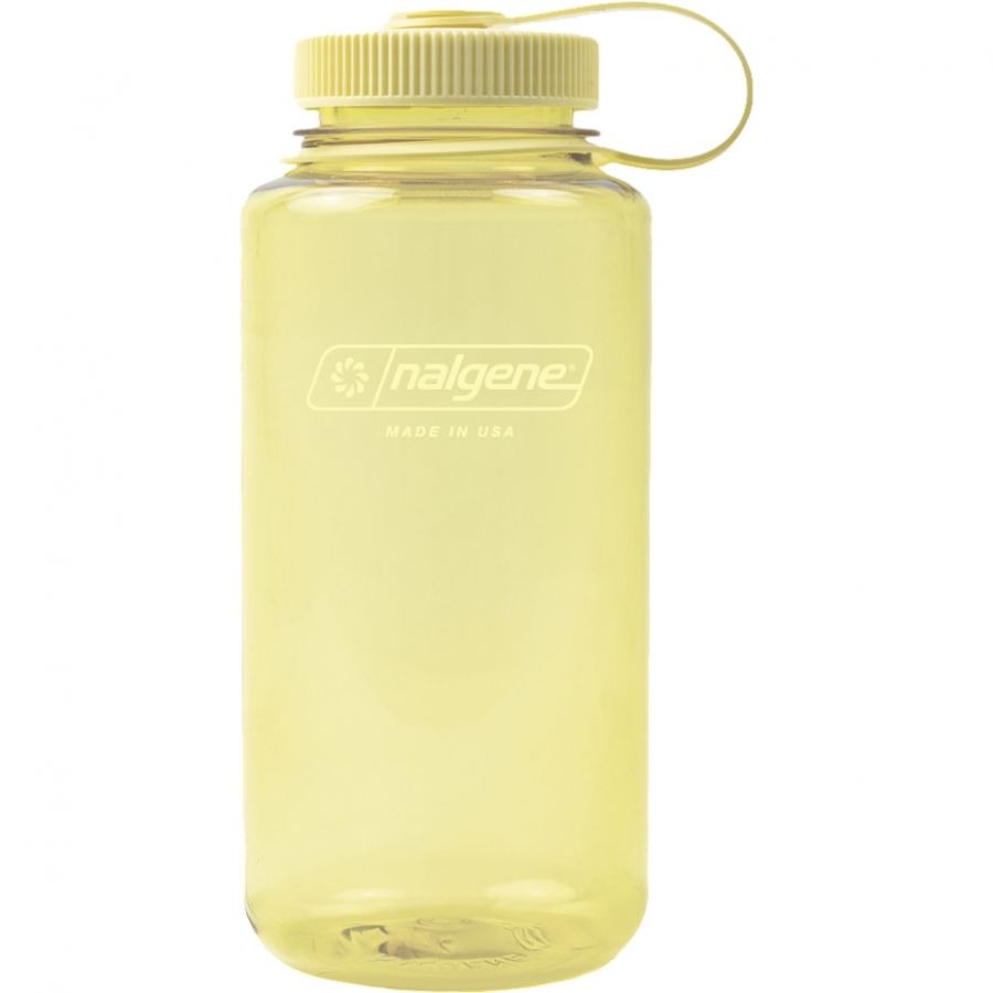 Nalgene wide mouth sustain, fľaša na pitie, 1000 ml, žltá