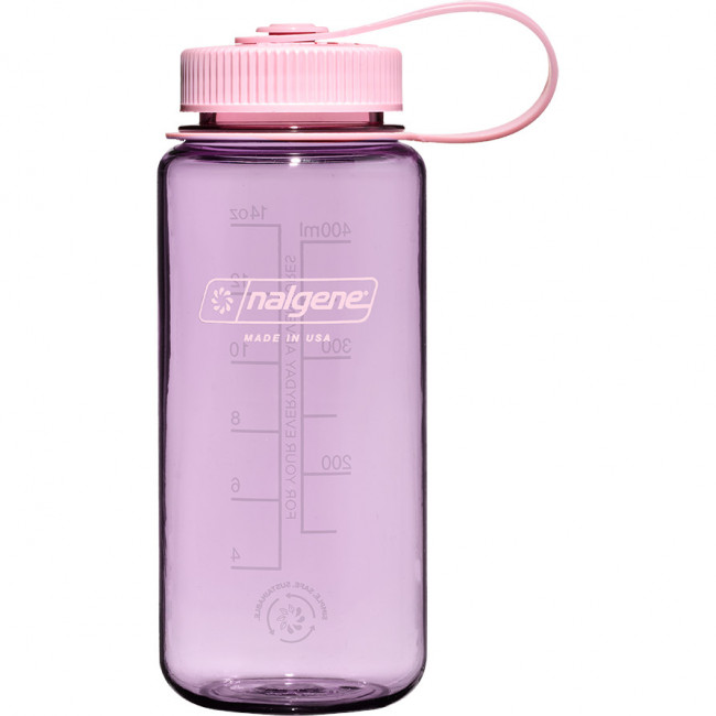 Nalgene wide mouth sustain, fľaša na pitie, 500 ml, čerešňa