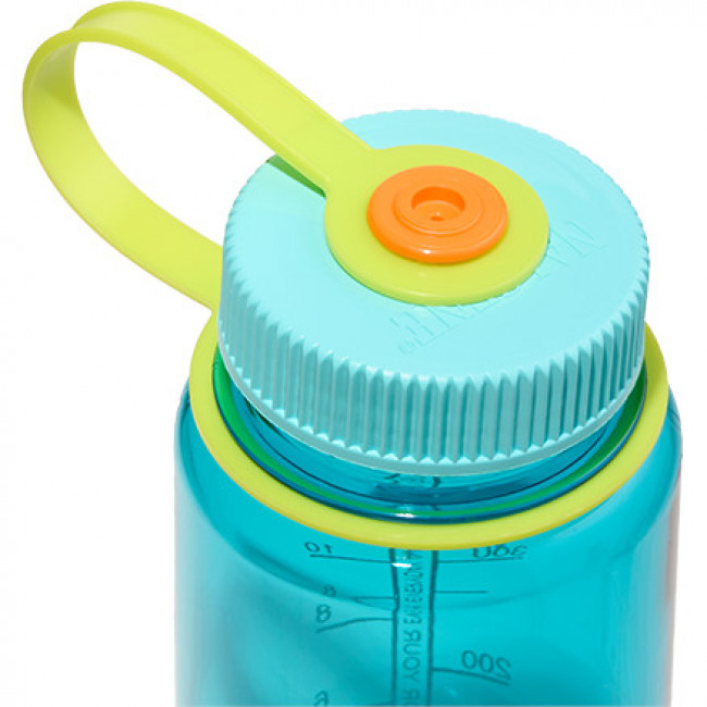 Nalgene wide mouth sustain, fľaša na pitie, 500 ml, modrá