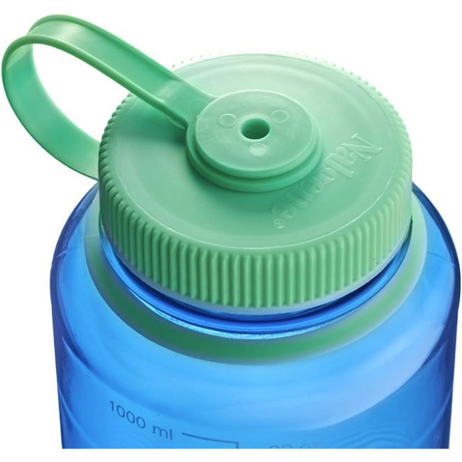 Nalgene wide mouth sustain, gourde, 1000 ml, bleu