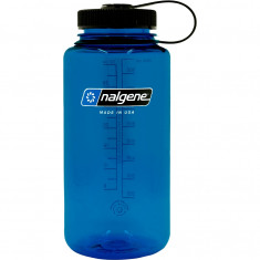 Nalgene wide mouth sustain, láhev na pití, 1000 ml, modrá