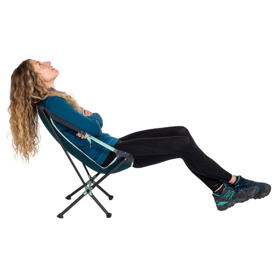 Nemo Moonlite Chaise de Camping Inclinable, chaise de camping, bleu