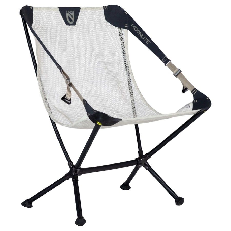 Nemo Moonlite Chaise de Camping Inclinable, chaise de camping, gris