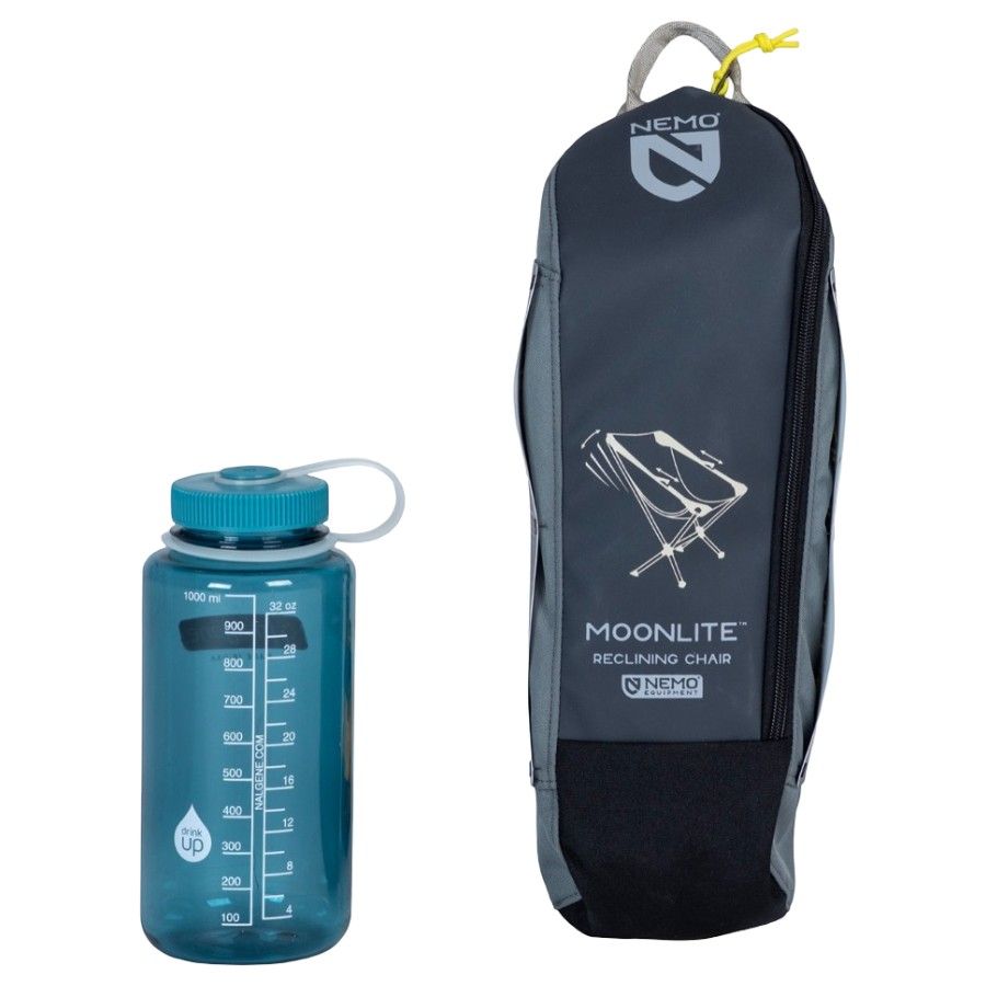 Nemo Moonlite Liggende Campingstoel, campingstoel, grijs