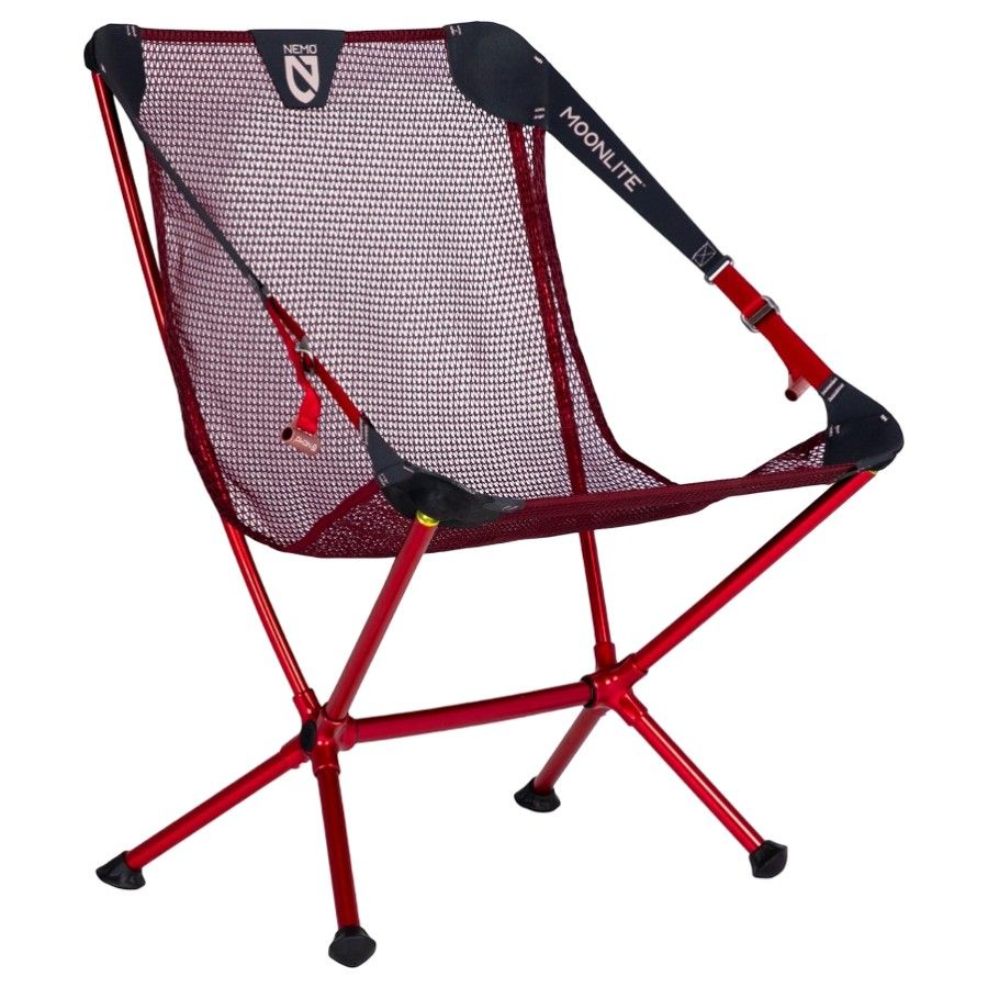 Nemo Moonlite Liggende Campingstoel, campingstoel, rood