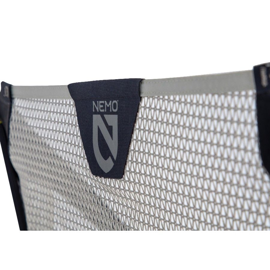 Nemo Moonlite Reclining Camp Chair, retkituoli, harmaa