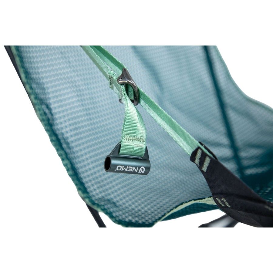 Nemo Moonlite Reclining Camp Chair, scaun de camping, albastru