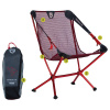 Nemo Moonlite Reclining Camp Chair, silla de camping, rojo